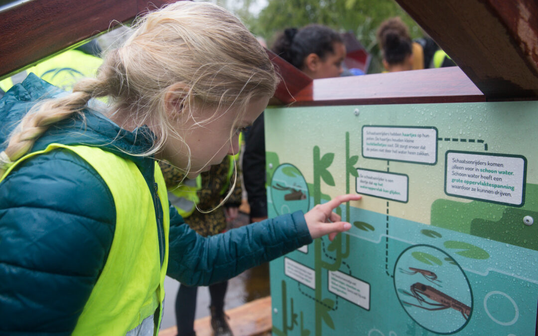 Waterdiertjesles bij Hortus Alkmaar